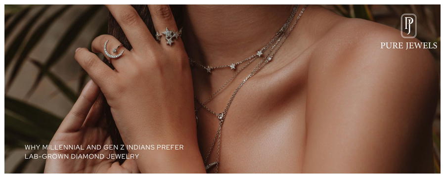 Millennials and Gen Z in India prefer a lab diamond jewelry.